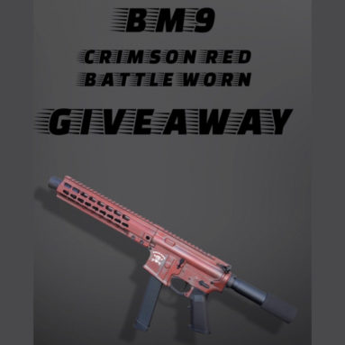 Brigade BM9 Battleworn Red 9mm AR Pistol Giveaway
