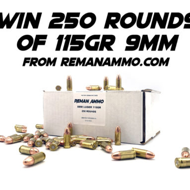 250 Rounds 9mm Ammo Giveaway