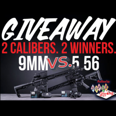 5.56 AR-15 Rifle Package + 9mm AR-15 Rifle Package Giveaway (2 Winners)