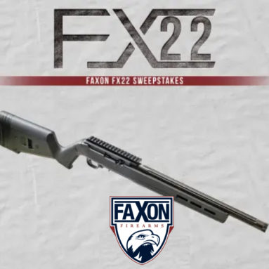 Faxon FX-22 Rifle, DTT AR-15 Rifle + Gear Package Giveaway